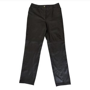 Ralph Lauren Dark Leather Pants